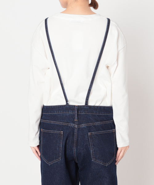 SLOBE IENA LE DENIM バギーオーバーオール セール】LE DENIMオーバーオール◇（サロペット/オーバーオール