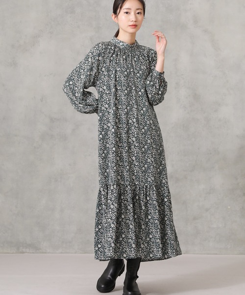 セール ｈｎ花柄シャーリング ワンピース Gready Brilliant グレディブリリアン のファッション通販 Zozotown