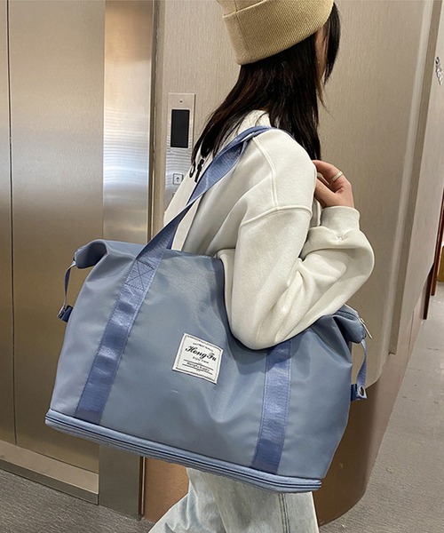 ALTROSE（アルトローズ）の「2WAYボストンバッグ [ドラコ]（ボストンバッグ・レディース・ピンク/ブラック/ブルー/グレー・FREE）」の10枚目の写真