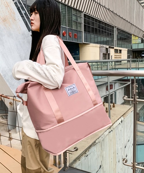 ALTROSE（アルトローズ）の「2WAYボストンバッグ [ドラコ]（ボストンバッグ・レディース・ピンク/ブラック/ブルー/グレー・FREE）」の11枚目の写真