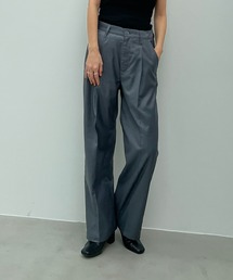 y/m by れぽすけ | センタープレスストレートスラックス(スラックス)