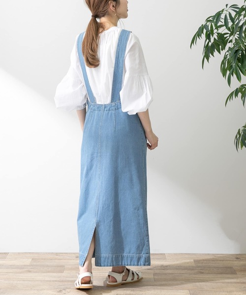 URBAN RESEARCH Sonny Label（アーバンリサーチサニーレーベル）の「コットンローンネックギャザーブラウス（シャツ/ブラウス・レディース・オフホワイト/ブラック/カーキ・FREE）」の22枚目の写真