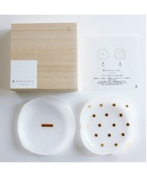 MARK'S（マークス）の「toumei トウメイ 箔 mamezara 木箱入り 2枚セット（食器）」