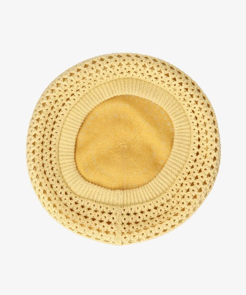 OVERRIDE（オーバーライド）の「OVERRIDE TM LAYERD BERET（ハンチング/ベレー帽・レディース・ブラック/イエロー/オレンジ・FREE）」の12枚目の写真