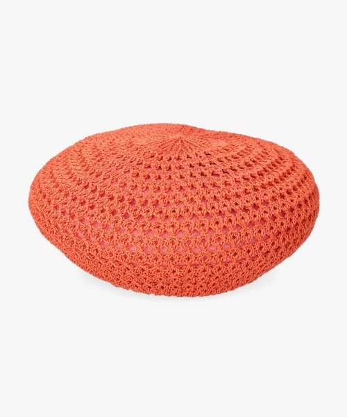 OVERRIDE（オーバーライド）の「OVERRIDE TM LAYERD BERET（ハンチング/ベレー帽・レディース・ブラック/イエロー/オレンジ・FREE）」の11枚目の写真