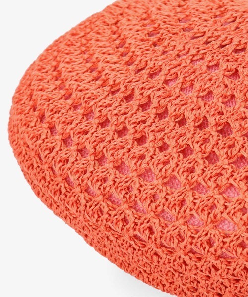 OVERRIDE（オーバーライド）の「OVERRIDE TM LAYERD BERET（ハンチング/ベレー帽・レディース・ブラック/イエロー/オレンジ・FREE）」の13枚目の写真