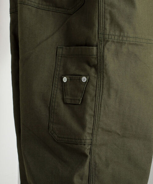 GEVACO（ゲバコ）の「【GEVACO/ゲバコ】ユーロワーク ヘリンボンオーバーオール（サロペット/オーバーオール・メンズ・ネイビー/オリーブ/ブルー・MEDIUM/LARGE）」の12枚目の写真