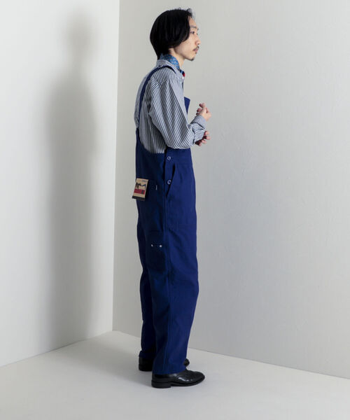 GEVACO（ゲバコ）の「【GEVACO/ゲバコ】ユーロワーク ヘリンボンオーバーオール（サロペット/オーバーオール・メンズ・ネイビー/オリーブ/ブルー・MEDIUM/LARGE）」の20枚目の写真