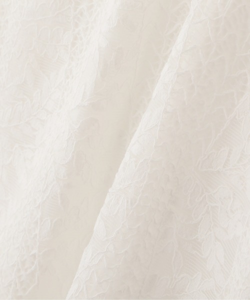 JILL by JILLSTUART - 新品タグ付き♡スタンドカラーレースブラウス♡白♡サイズS セール】◇レースピンタックブラウス（シャツ/ブラウス）｜JILL