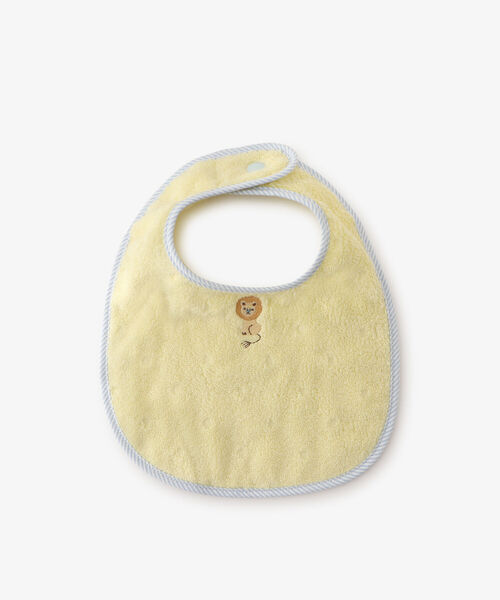 Afternoon Tea（アフタヌーンティー）の「アニマル刺繍スタイ（スタイ/よだれかけ・キッズ・ホワイト/ピンク/イエロー・ONE SIZE）」の12枚目の写真