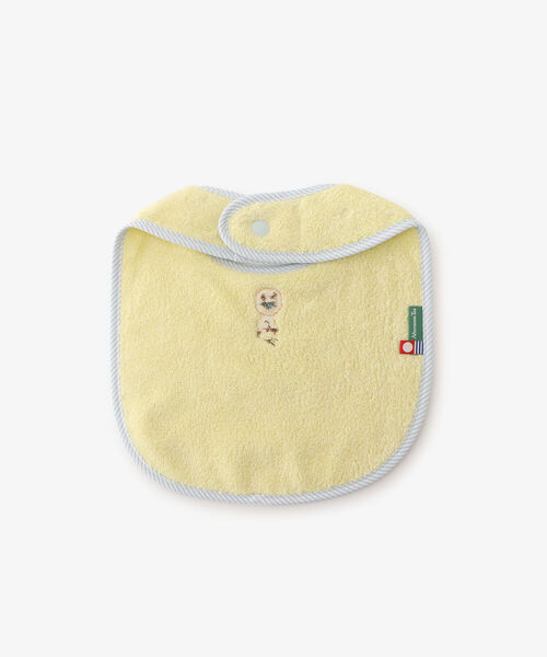 Afternoon Tea（アフタヌーンティー）の「アニマル刺繍スタイ（スタイ/よだれかけ・キッズ・ホワイト/ピンク/イエロー・ONE SIZE）」の13枚目の写真