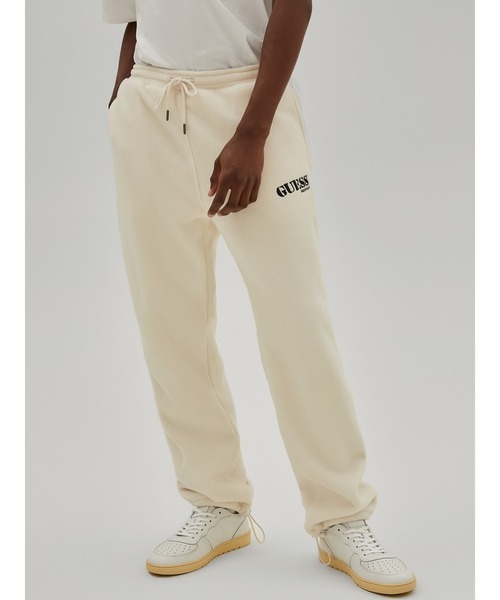 Guess（ゲス）の「GUESS Originals Logo Jogger Pants（スウェットパンツ・メンズ・ブラック/ホワイト・SMALL/MEDIUM/LARGE/X-LARGE）」の5枚目の写真