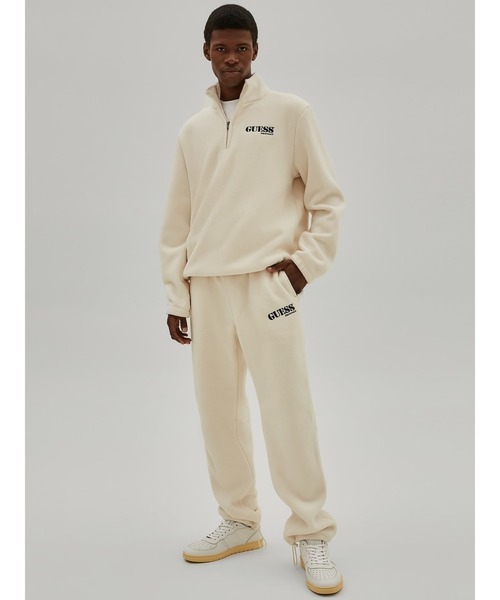 Guess（ゲス）の「GUESS Originals Logo Jogger Pants（スウェットパンツ・メンズ・ブラック/ホワイト・SMALL/MEDIUM/LARGE/X-LARGE）」の7枚目の写真