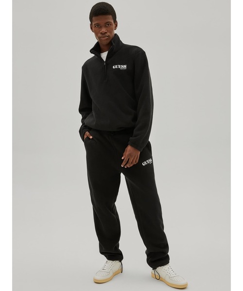 Guess（ゲス）の「GUESS Originals Logo Jogger Pants（スウェットパンツ・メンズ・ブラック/ホワイト・SMALL/MEDIUM/LARGE/X-LARGE）」の12枚目の写真