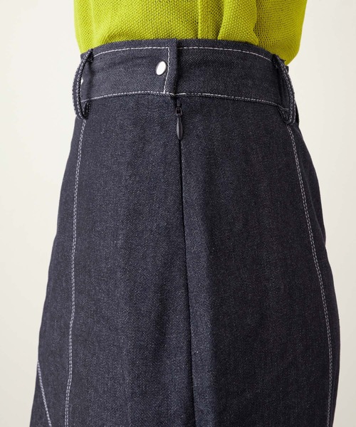 Keeepy（キーピー）の「【Keeepy】denim mermaid skirt（デニムスカート・レディース・ブラック/ネイビー・FREE）」の22枚目の写真