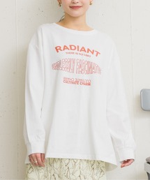 RETRO GIRL | プリントロゴロンTee(Tシャツ/カットソー)
