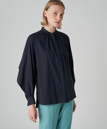 極美品　トゥモローランドコレクション　ストレッチブロードオルタネートヨークシャツ ストレッチブロードオルタネート ヨークシャツ | maison