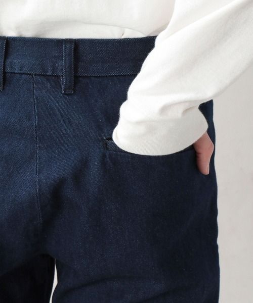 RAGEBLUE（レイジブルー）の「ピンタックデニムフレアパンツ/261711（デニムパンツ・メンズ・ブラック/ネイビー・MEDIUM/LARGE）」の8枚目の写真