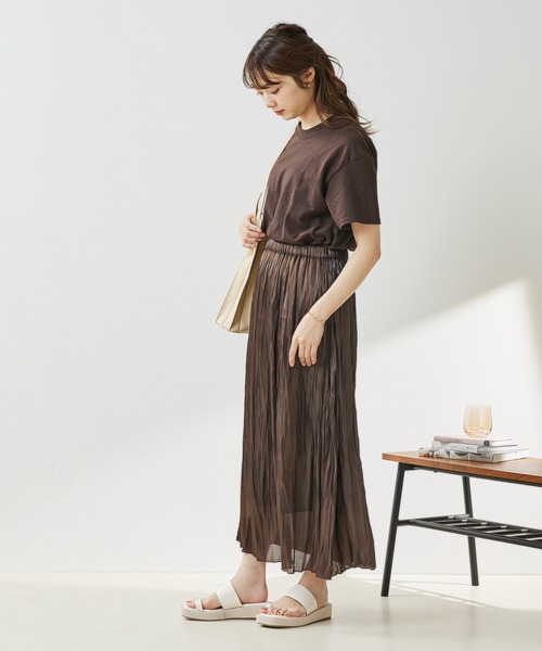 menue（メヌエ）の「スクエアトゥフラット親指トングサンダル（サンダル・レディース・ブラック/ダークブラウン/アイボリー/ベージュ系その他/キャメル・LL/3L/S/M/L/XS）」の6枚目の写真