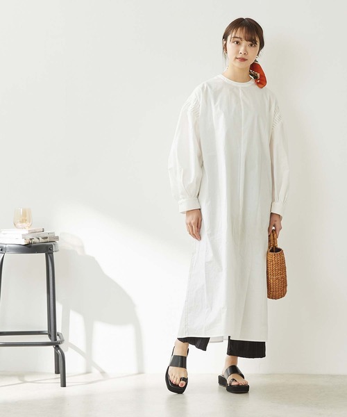 menue（メヌエ）の「スクエアトゥフラット親指トングサンダル（サンダル・レディース・ブラック/ダークブラウン/アイボリー/ベージュ系その他/キャメル・LL/3L/S/M/L/XS）」の14枚目の写真