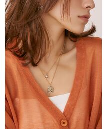 EVRIS | STONE MOTIF COIN ネックレス(ネックレス)