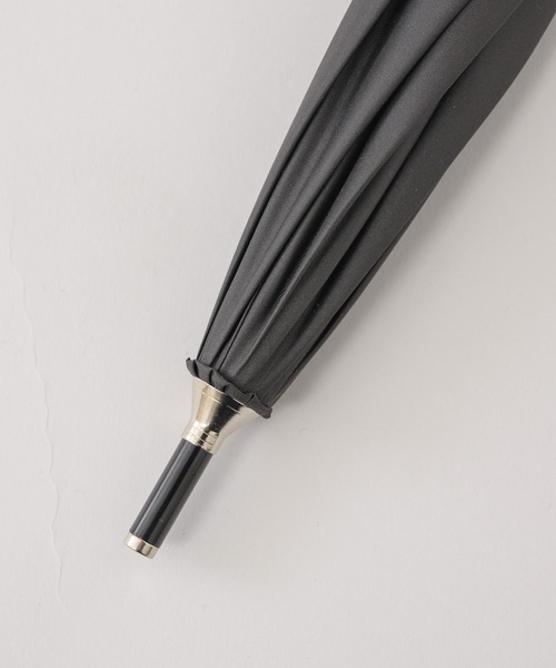 because（ビコーズ）の「because ヒートカットバイカラーフリル晴雨兼用日傘（長傘・レディース・ブラック/ベージュ・FREE）」の19枚目の写真