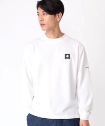 Columbia（コロンビア）の「スタックベンドロングスリーブクルー（Tシャツ/カットソー・メンズ）」