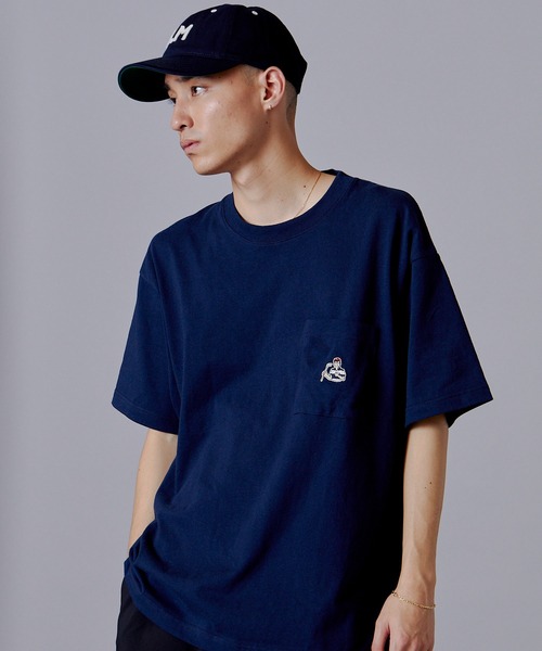 penguin BY MUNSINGWEAR(ペンギン バイ マンシングウェア)の「ペンギン バイ マンシングウェア BOGEY MAN BIG FIT T-SHIRT(Tシャツ/カットソー・メンズ・ホワイト/ネイビー/グレー/グリーン・S/M/L/XL)」の4枚目の写真