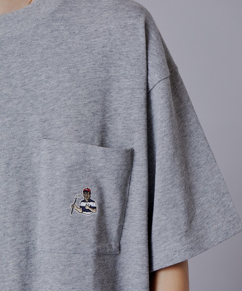 penguin BY MUNSINGWEAR(ペンギン バイ マンシングウェア)の「ペンギン バイ マンシングウェア BOGEY MAN BIG FIT T-SHIRT(Tシャツ/カットソー・メンズ・ホワイト/ネイビー/グレー/グリーン・S/M/L/XL)」の10枚目の写真