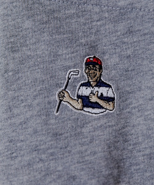 penguin BY MUNSINGWEAR(ペンギン バイ マンシングウェア)の「ペンギン バイ マンシングウェア BOGEY MAN BIG FIT T-SHIRT(Tシャツ/カットソー・メンズ・ホワイト/ネイビー/グレー/グリーン・S/M/L/XL)」の11枚目の写真