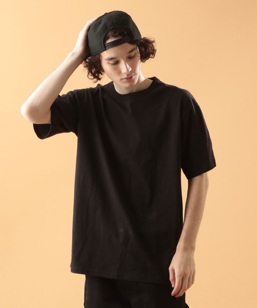 AVIREX（アヴィレックス）の「ビッグ ロゴ ルーズフィット Tシャツ 4 / S/S BIG LOGO LOOSE FIT T-SHIRT 4 / アヴィレックス / AVIREX（Tシャツ/カットソー・メンズ・ブラック/オフホワイト/グリーン/パープル/カーキ・MEDIUM/X-LARGE/LARGE/XX-LARGE）」の13枚目の写真