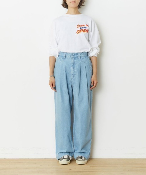THE SHINZONE（ザ　シンゾーン）の「Shinzone TOMBOY JEANS 22SMSPA05（デニムパンツ・レディース・ライトブルー/オフホワイト/ブラック・32inch/30inch/34inch/36inch）」の13枚目の写真