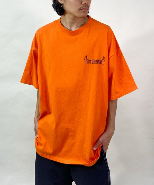 TOY　MACHINE（トイ　マシーン）の「【ムラサキスポーツ別注】TOY MACHINE/トイマシーン ビッグシルエット バックプリントTシャツ MTMSCST2（Tシャツ/カットソー・メンズ・ブラック/ホワイト/オレンジ・L/M/XL）」の21枚目の写真