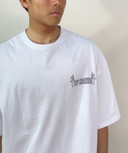 TOY　MACHINE（トイ　マシーン）の「【ムラサキスポーツ別注】TOY MACHINE/トイマシーン ビッグシルエット バックプリントTシャツ MTMSCST2（Tシャツ/カットソー・メンズ・ブラック/ホワイト/オレンジ・L/M/XL）」の15枚目の写真