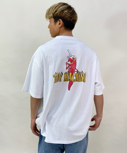 TOY　MACHINE（トイ　マシーン）の「【ムラサキスポーツ別注】TOY MACHINE/トイマシーン ビッグシルエット バックプリントTシャツ MTMSCST2（Tシャツ/カットソー・メンズ・ブラック/ホワイト/オレンジ・L/M/XL）」の16枚目の写真