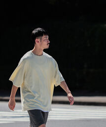 BEAMS | BEAMS / ガーメントダイ ネップ ルーズ Tシャツ(Tシャツ/カットソー)