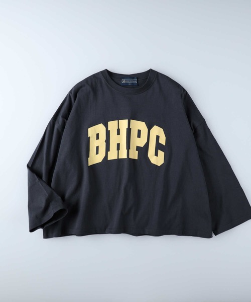 BEVERLY HILLS POLO CLUB（ビバリーヒルズポロクラブ）の「【BEVERLY HILLS POLO CLUB】カレッジロンＴ（Tシャツ/カットソー・レディース・パープル/オフホワイト/ダークグレー・M/L）」の11枚目の写真