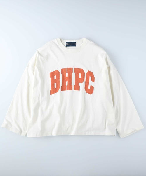 BEVERLY HILLS POLO CLUB（ビバリーヒルズポロクラブ）の「【BEVERLY HILLS POLO CLUB】カレッジロンＴ（Tシャツ/カットソー・レディース・パープル/オフホワイト/ダークグレー・M/L）」の15枚目の写真