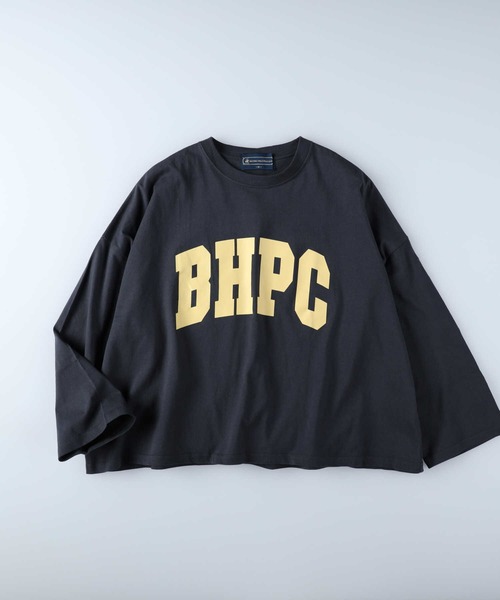 BEVERLY HILLS POLO CLUB（ビバリーヒルズポロクラブ）の「【BEVERLY HILLS POLO CLUB】カレッジロンＴ（Tシャツ/カットソー・レディース・パープル/オフホワイト/ダークグレー・M/L）」の20枚目の写真