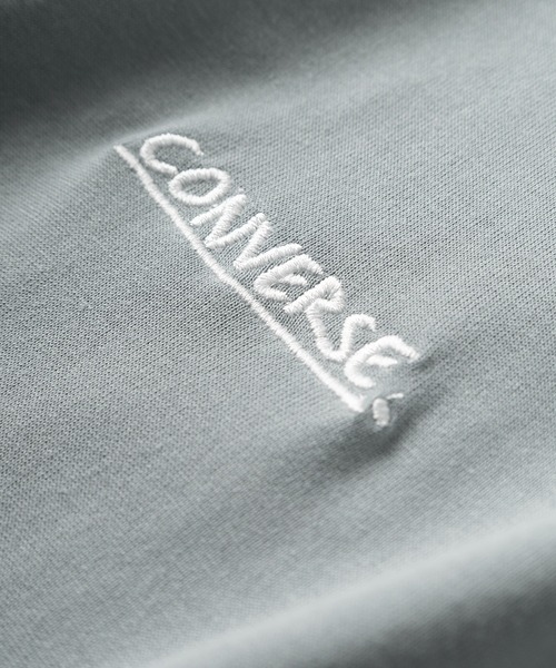 CONVERSE(コンバース)の「【CONVERSE/コンバース】フェイクレイヤードTシャツ/ブランドロゴ/バックプリント/ワンポイント(Tシャツ/カットソー・レディース・ホワイト/チャコールグレー/グレー/サックスブルー/ホワイト系その他/グレー系その他・M/L/XL)」の12枚目の写真