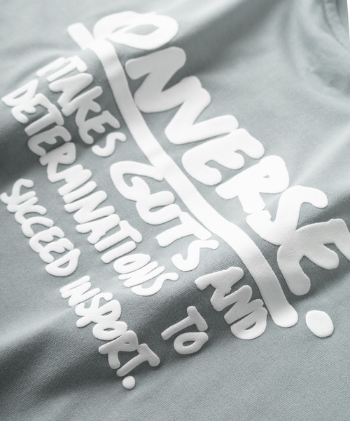 CONVERSE(コンバース)の「【CONVERSE/コンバース】フェイクレイヤードTシャツ/ブランドロゴ/バックプリント/ワンポイント(Tシャツ/カットソー・レディース・ホワイト/チャコールグレー/グレー/サックスブルー/ホワイト系その他/グレー系その他・M/L/XL)」の15枚目の写真
