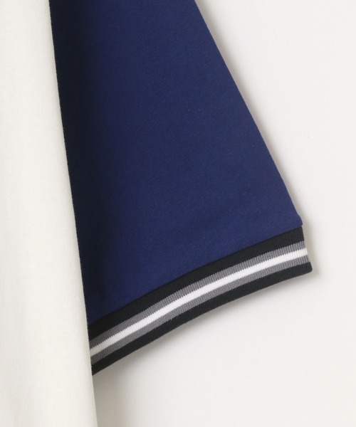 VISION STREET WEAR(ヴィジョンストリートウェア)の「VISION STREET WEAR/ヴィジョンストリートウェア オーバーサイズ バックプリント カレッジロゴ刺繍 フロント ワンポイント刺繍 半袖Tシャツ/リブライン リンガーT/クレイジー ラグランT(Tシャツ/カットソー・メンズ・ホワイト/チャコールグレー/グリーン/ホワイト系その他/グレー系その他/グリーン系その他/ブルー系その他/ロイヤルブルー・LL/M/L)」の19枚目の写真