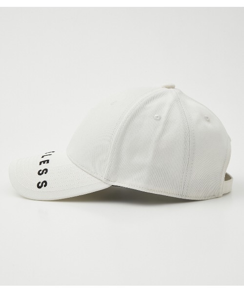 AZUL by moussy（アズールバイマウジー）の「FADELESS LOGO CAP/フェイドレスロゴキャップ（キャップ・レディース・ホワイト/ブラック・FREE）」の7枚目の写真