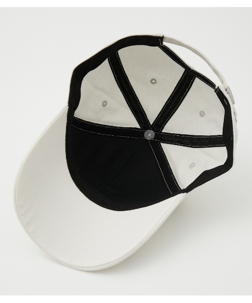 AZUL by moussy（アズールバイマウジー）の「FADELESS LOGO CAP/フェイドレスロゴキャップ（キャップ・レディース・ホワイト/ブラック・FREE）」の10枚目の写真