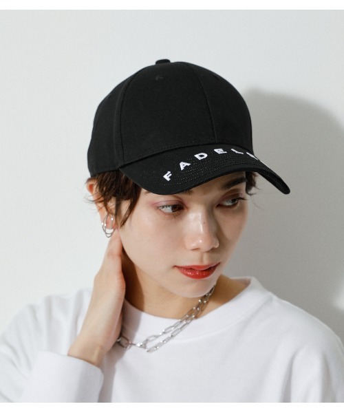 AZUL by moussy（アズールバイマウジー）の「FADELESS LOGO CAP/フェイドレスロゴキャップ（キャップ・レディース・ホワイト/ブラック・FREE）」の17枚目の写真