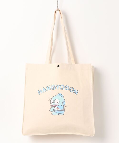 sanrio（サンリオ）の「キャンバストートバッグ（トートバッグ・レディース・レッド/イエロー/イエロー系その他/コバルトブルー/ライトグリーン/ブラック/ブラック×ホワイト/パープル/ネイビー/ブラウン/ホワイト/ライトブルー/グレー/サックスブルー/オフホワイト/ブラックミックス/ブラック×ブルー/レッド系その他/グレー×ホワイト/ブラウン系その他/ブラック×グレー/スカイブルー/ネイビー×ホワイト・FREE）」の18枚目の写真