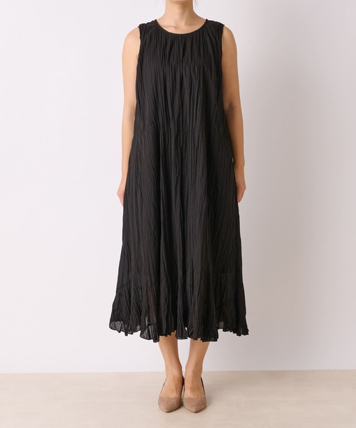 RIVE DROITE(リヴドロワ)の「80ローンエスカルゴワンピース(ワンピース・レディース・ブラック/ブルー・FREE)」の5枚目の写真