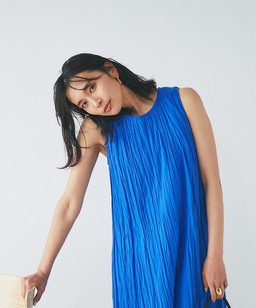 RIVE DROITE(リヴドロワ)の「80ローンエスカルゴワンピース(ワンピース・レディース・ブラック/ブルー・FREE)」の22枚目の写真