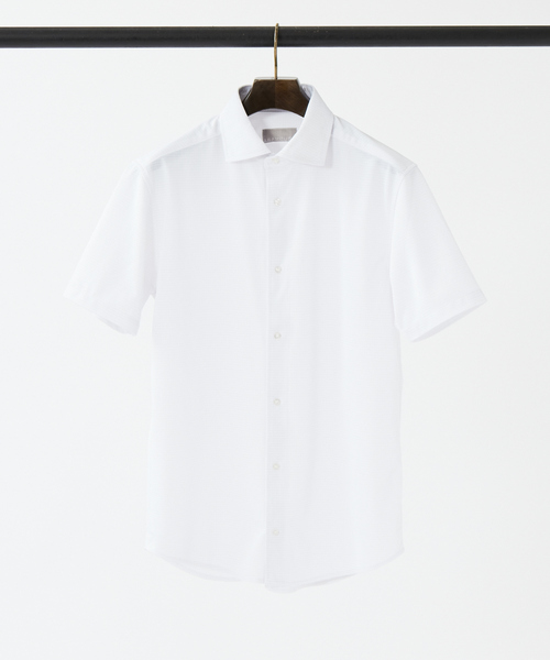 ABAHOUSE GRAY(アバハウスグレイ)の「【Comfeel】吸汗速乾 半袖 シャツ(シャツ/ブラウス・メンズ・ホワイト/ブルー系その他/ブルー系その他2/ブルー系その他3・44/46/48/50)」の10枚目の写真