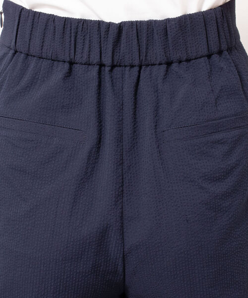 NOLLEY’S(ノーリーズ)の「サッカーセミワイドパンツ(その他パンツ・レディース・ホワイト/ネイビー・38/34/36)」の7枚目の写真